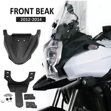 For Kawasaki Versys 1000 Motorcycle Front Beak Fairing Extension Wheel 2013 2014