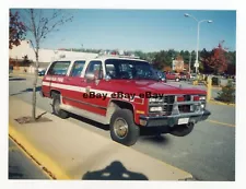 Nashua, NH Chief 1989 Chevy Suburban Fire Truck Photo