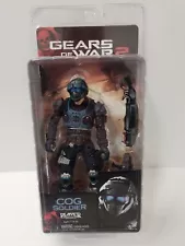 NECA Gears of War 2 COG Soldier NEW SEALED RARE 2009