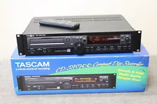 TASCAM CD-RW700 Professional CD Rewritable Recorder Player PERFECT IN BOX remote