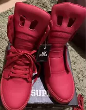 SUPRA SKYTOP 2 JAPAN EXCLUSIVE Model Sneakers Red Sz 27.0(US9) W/B New