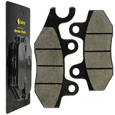 Caltric Rear Brake Pads for Triumph Bonneville 2001-2019 Rear Brake Pad (For: 2015 Triumph Bonneville)