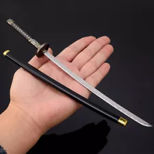 1/6 10.23'' Metal Samurai Sword Katana W/ Scabbard For 12'' Action Figure Body