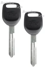 2 Car Key Blank For 2000 2001 2002 2003 2004 Subaru Baja Forester Legacy Outback