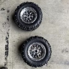 Power Wheels Dune Racer Extreme Ride On Vehicle wheels tires good used Rear Pair