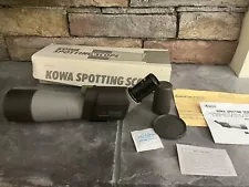 Kowa 611 Angled Spotting Scope w/ 25x LER Eyepiece—made in Japan