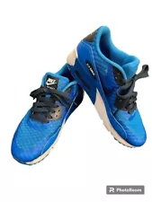 Nike Air Max 90 Ultra 2.0 Kids' Shoes Blue White Casual Comfy Sneakers Size 6.5