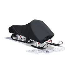 Polaris Indy 340 440 500 550 600 700 800 Premium Snowmobile Sled Cover Black (For: Polaris Indy 340)