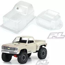 Pro-Line 3522-00 1978 Chevy K-10 Clear Body Cab & Bed : Axial SCX10 / Ascender