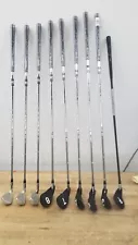 New Nike SlingShot OSS Set of 8 Clubs 4-9/R/P RH Steel Regular Flex + PW Club