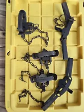 Lot of 5 Victor #2 Traps Used