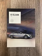 2020 Mercedes-Benz S-Class 60-page Sales Brochure Catalog S450 S560 AMG S63 S65