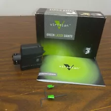 Viridian Green Laser Sight For Walther P22 3.5" & 5" Barrel WP22 Pistol Handgun