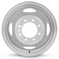 New Wheel For 2007-2024 Ford E350 Dually 16 Inch Gray Steel Rim