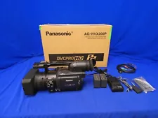 Panasonic AG-HVX200P P2 HD/DVCPRO Camera w/332 hrs, Charger, DC Cable, Box