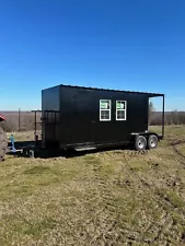 NEW BBQ pit Charcoal grill Smoker Concession style Trailer 20' kitchen trailer