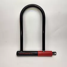 Kryptonite Plus Bicycle Motorcycle Scooter Steel U- Lock Keyed