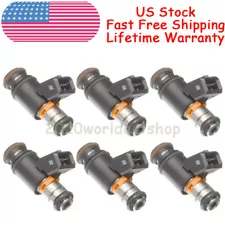 6PCS IWP022 Fuel Injectors 021906031D For VW Jetta Golf Gti Vr6 Afp 1999-2001 US