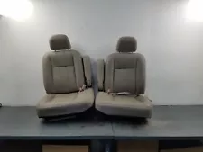 2007 Grand Marquis / Crown Vic Victoria Leather Power Front Seat Set #0628