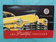 1949 CHRYSLER "SARATOGA-WINDSOR NEW YORKER ROYAL" Car Dealer Sales Brochure