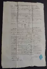 BILL OF SALE SIGNED by JAMES DEWOLF FOR SHIP USED IN SLAVE TRADE & WHALING