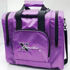 New Xstrike 1 Ball Purple deluxe Bowling Bag ON SALE NOW