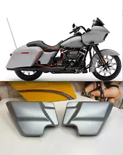 ð¥09-23 Harley Touring Road Glide Side Covers Fairings Barracuda Silver Denimð¥