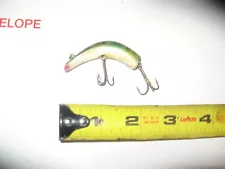 VINTAGE LAZY IKE FISHING LURE FROG COLOR