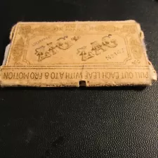 Vintage ZIG ZAG Rolling Papers in Package Cigarette