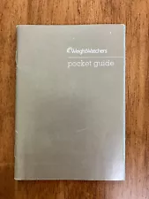 Weight Watchers Pocket Guide with POINTS Finder SLIDER from 2010- NEW!