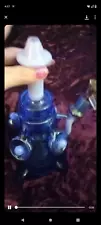 glass tobacco water bong smoking pipe