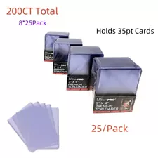 200ct Ultra PRO 3" x 4" Premium Toploaders For Standard 35pt Trading Card