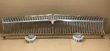 New Listing1962 62 Oldsmobile Cutlass F85 F-85 Front Grill 2 piece Nice oem 62 ONLY