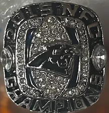 2015 Carolina Panthers NFC Division Championship Ring replica w/ Cam Newton