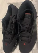 Air Jordan 14 Retro Last Shot 2018 3Y Kids Black/Varsity Red