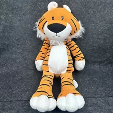 Animal Adventure Calvin Hobbes Style Tiger Plush 2014 Orange Stuffed