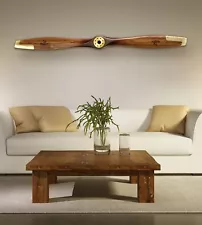 Wooden Airplane Propeller for Wall Decor GLADIATOR 6 feet by WoodFeather