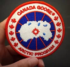 STUNNING CANADA GOOSE ARCTIC PROGRAM EMBROIDERED IRON-ON PATCH...