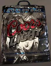 NOS Coors Light Beer Reflective Cooler with Handles (H)