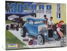 Revell 1930 Ford Model A Coupe 2-In-1 1/25 Scale Plastic Model Car Kit 85-4464