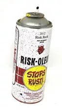 Risk Hand Embellished Spray Paint Can Graffiti Seventh Rail Kaws Obey Street Art