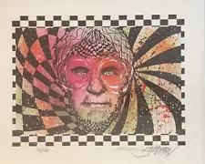 Mint Joey Feldman Timothy Leary Blotter Art Signed Perforated Art Sold Out Mint