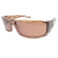 Spy Optics Cooper Brown Stripe Tort Bronze Sunglasses New Authentic