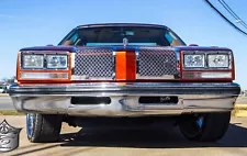 1976 1977 Olds Cutlass Supreme chrome grill dual weave mesh Tiarra grille (For: 1976 Cutlass Supreme)