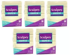 Sculpey III Oven-Bake Clay Pack of 5 � Glow in The Dark Clay - Great for School