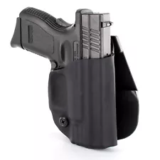 Ruger - OWB Paddle Holster - Matte Black & Black Carbon Fiber