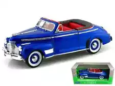 WELLY 1941 CHEVROLET SPECIAL DELUXE CONVERTIBLE 1/24 DIECAST CAR 22411