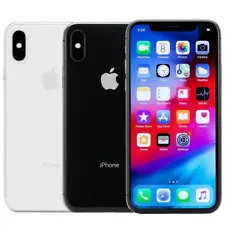 Apple iPhone X 256GB Factory Unlocked AT&T T-Mobile Verizon Fair Condition