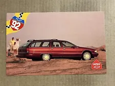 Postcard 1992 Chevrolet Caprice Station Wagon Chevy Advertising Vintage PC