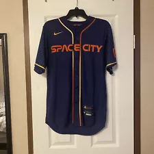 NIKE Authentic KYLE TUCKER Houston Astros Space City Connect Jersey Mens SMALL